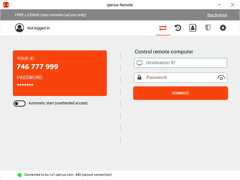 iperius remote 4 - Software ERP de facturación y gestión para PyMEs en Argentina. Factura electrónica ARCA, control de stock, ventas, compras, informes e integraciones. Licencia perpetua, sin abonos mensuales. - Líder Gestión ERP