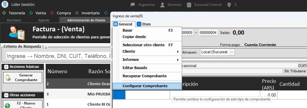 Cambiar Cantidad De Líneas En Los Comprobantes Líder Gestión Sistemas Wynges Software De 7148