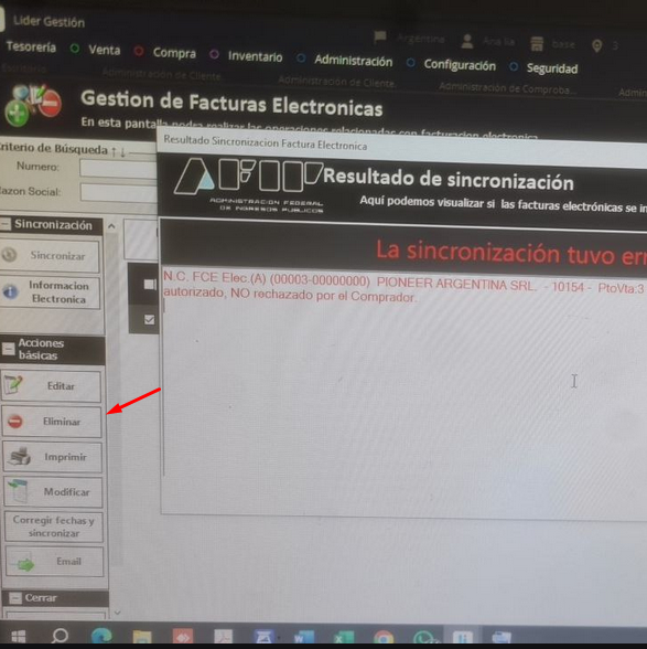 Error AFIP- No rechazado por el comprador 2 - Líder Gestión | Sistemas Wynges - Software de Facturación y Gestión image 7 - El mejor Software de Facturación y Gestión del Mercado. Fácil, Rápido e Intuitivo. Entrá y comprobalo. Factura Electrónica, Control de Stock, Informes y más.... - Líder Gestión | Sistemas Wynges - Software de Facturación y Gestión