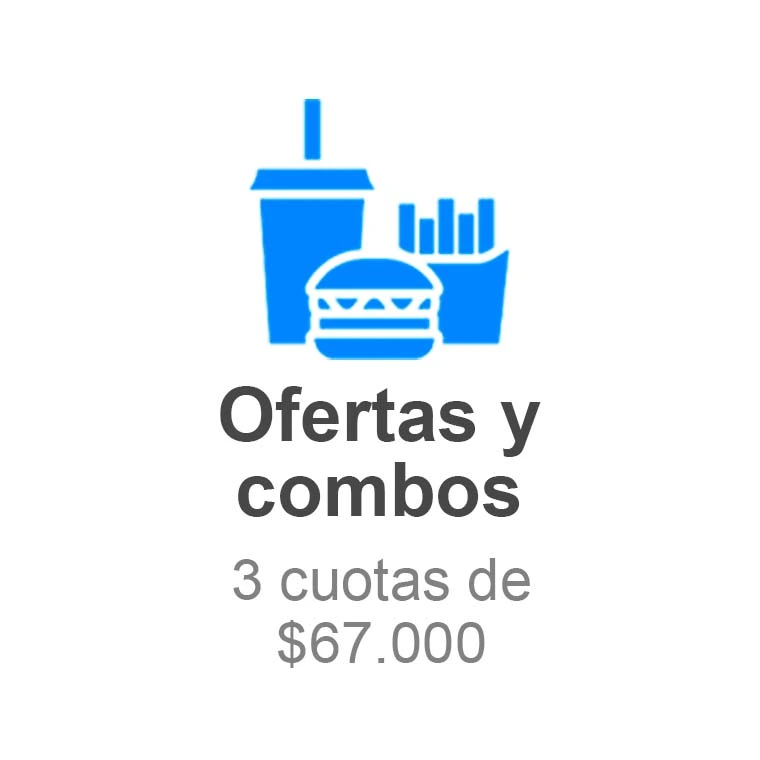 Ofertas y combos