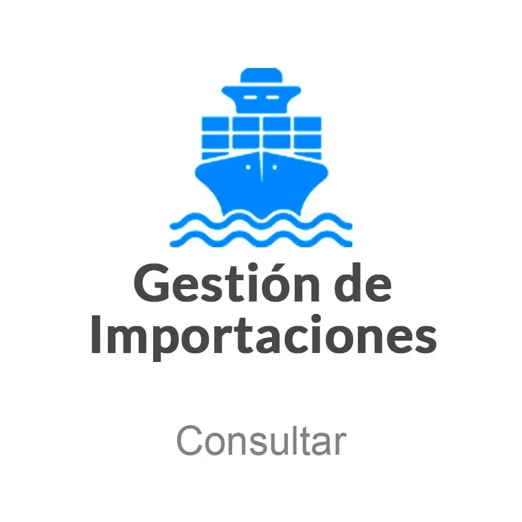 Gestión de importaciones