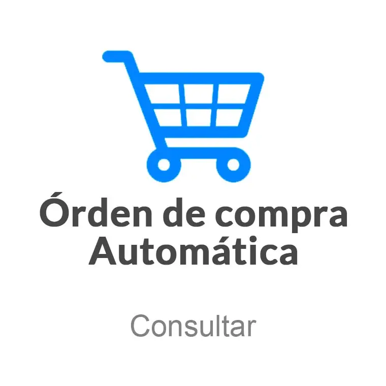 Órdenes de compra automáticas