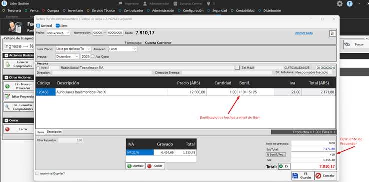 image - Software ERP de facturación y gestión para PyMEs en Argentina. Factura electrónica ARCA, control de stock, ventas, compras, informes e integraciones. Licencia perpetua, sin abonos mensuales. - Líder Gestión ERP | Software de Facturación y Gestión sin Abono Mensual para PyMEs en Argentina