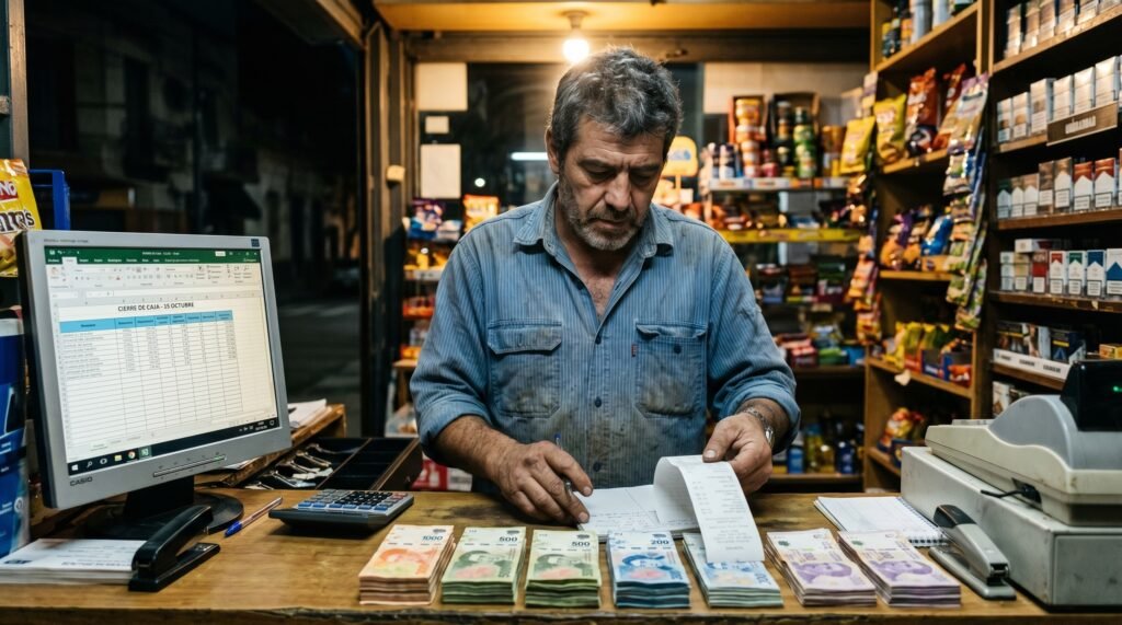 cierre de caja diaria