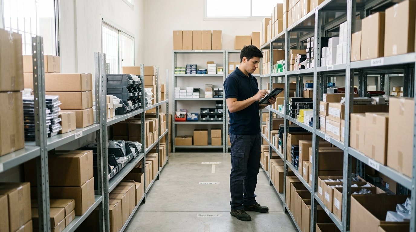Análisis ABC de stock: a qué productos seguirles el ritmo 2 - Líder Gestión ERP | Software de Facturación y Gestión sin Abono Mensual para PyMEs en Argentina análisis ABC de stock en un depósito organizado por sectores