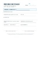 Recibo de pago: qué es, cómo hacerlo y modelo gratis para descargar (Word y PDF) 1 - Líder Gestión ERP | Software de Facturación y Gestión sin Abono Mensual para PyMEs en Argentina Vista previa del modelo de recibo de pago para descargar