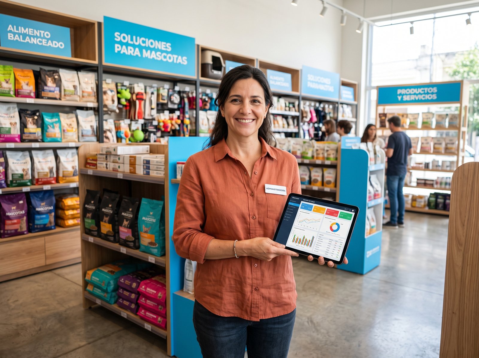 Software para PetShops en Argentina | Líder Gestión 1 - Líder Gestión ERP Concepto de sucursales conectadas y administración centralizada con el ERP Líder Gestión