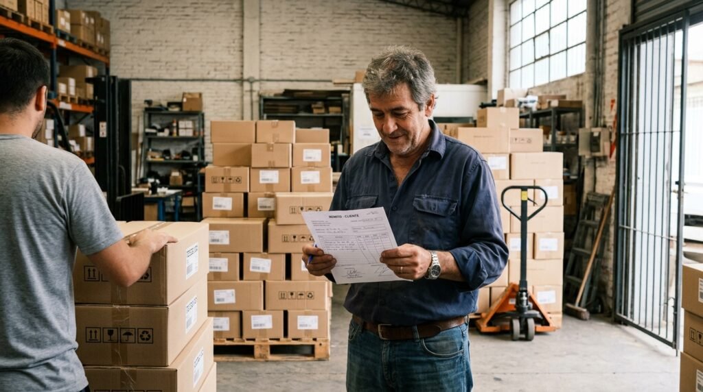 Constatación de comprobantes en ARCA: cómo verificar una factura paso a paso 1 - Líder Gestión ERP Comerciante verificando el comprobante de un proveedor antes de pagarlo