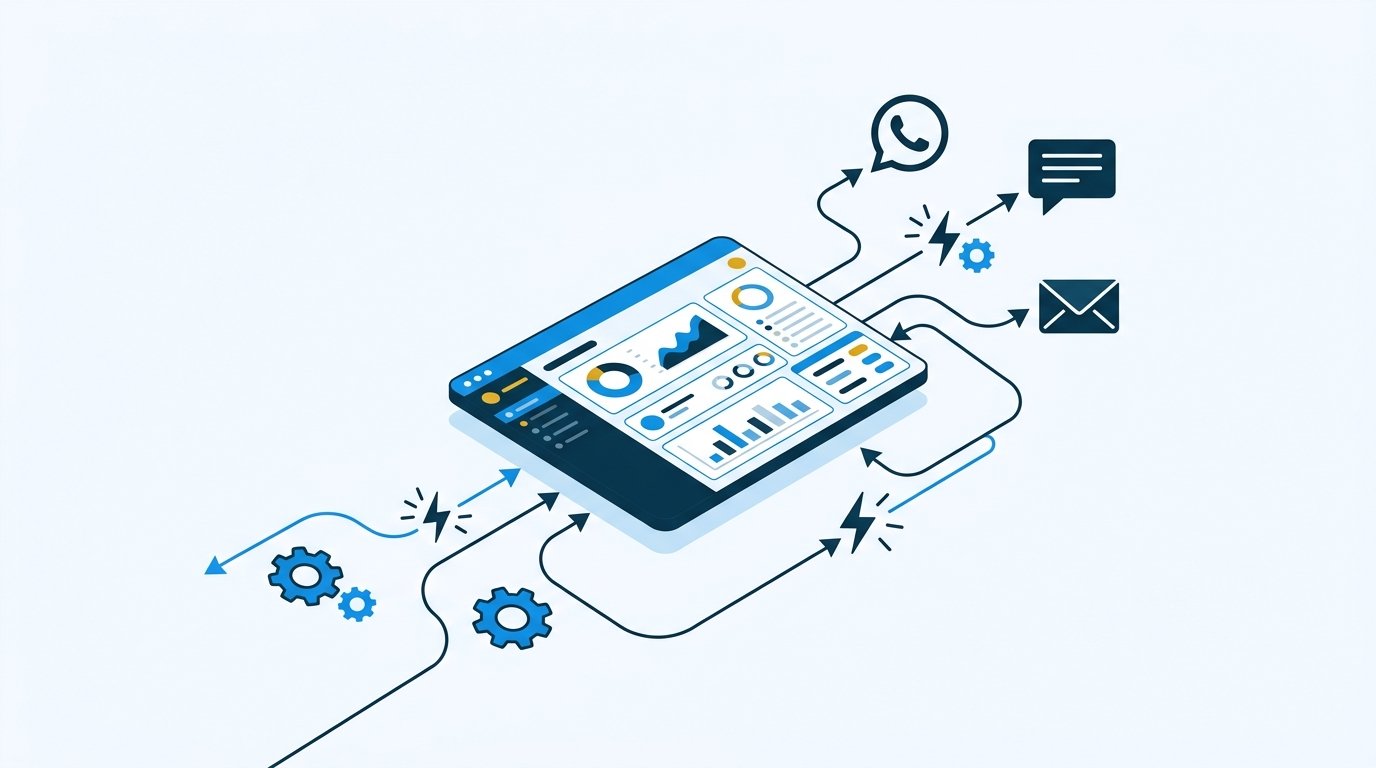 Automatizaciones en ERP 1 - Líder Gestión ERP Automatizaciones en el ERP Líder Gestión: el sistema envía mensajes automáticos por WhatsApp y email