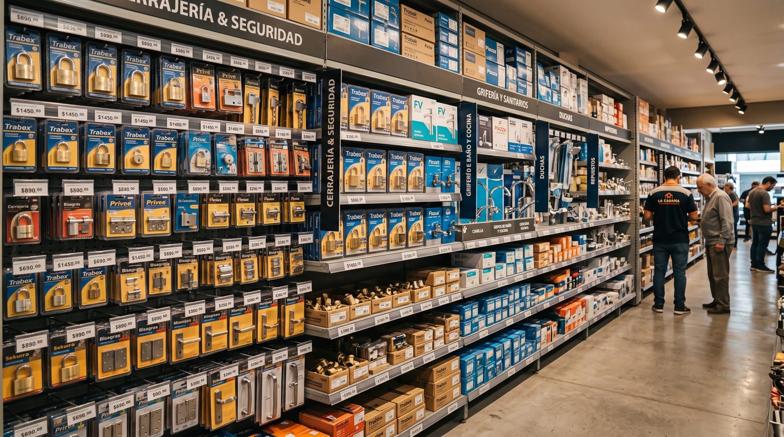 Software para ferretería del hogar, cerrajería y sanitarios